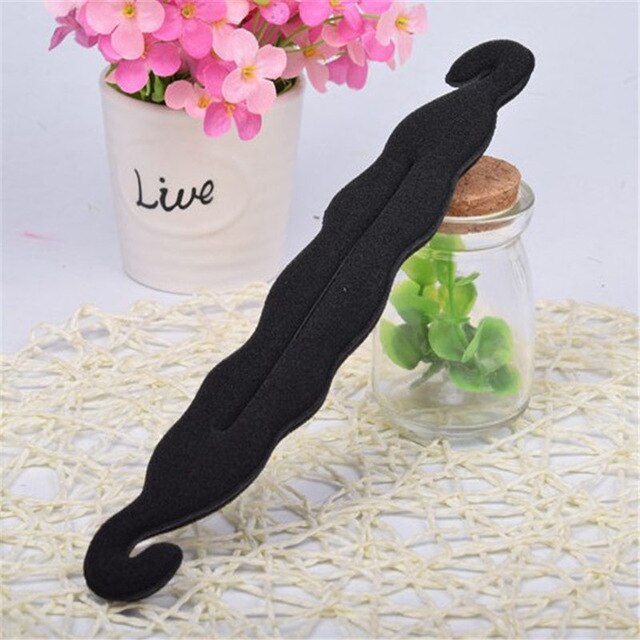 Hair Styling Magic Sponge donut Bun Curler Hairstyle Twist Maker Tool Roller Coiffure Hair Braider Styling Tools hair braid tool