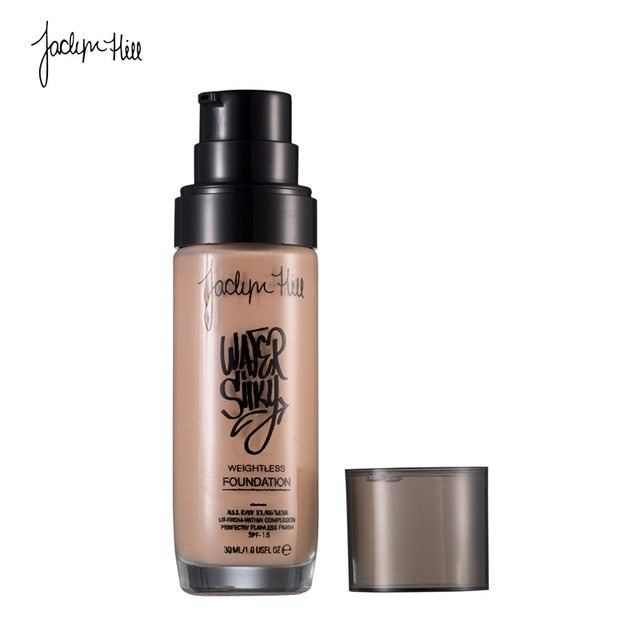 New 4 Colors organic makeup liquid foundationHigh Light Makeup Hydrating Waterproof Concealer Cream Increase The Luster