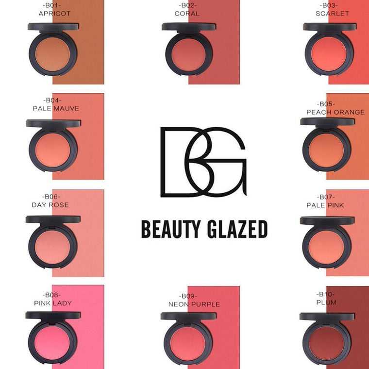 1Pc Highlighter Palette Makeup Face Contour Powder Bronzer Make Up Blusher Professional Blush Palette Eyeshadow