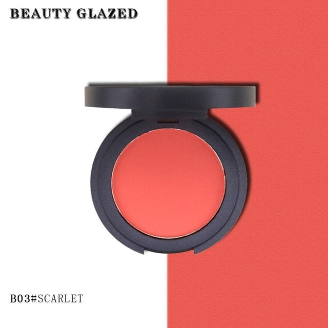 1Pc Highlighter Palette Makeup Face Contour Powder Bronzer Make Up Blusher Professional Blush Palette Eyeshadow