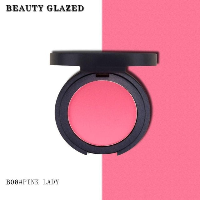 1Pc Highlighter Palette Makeup Face Contour Powder Bronzer Make Up Blusher Professional Blush Palette Eyeshadow