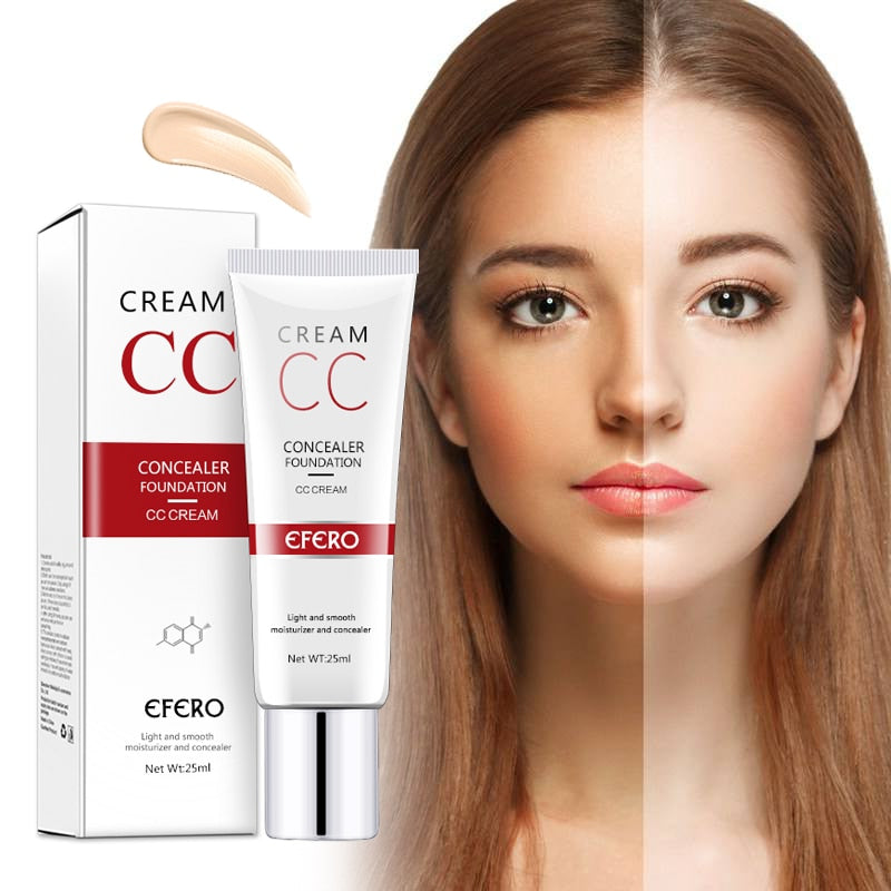CC Cream Makeup Cover Liquid Baby Skin Smooth Concealer Primer BB Cream Makeup Whitening Moisturizer Organic Cosmetic TSLM1