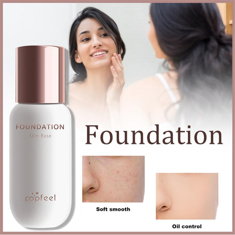 Foundation 30ml 24 Hours Long-lasting Moisturizing Makeup Color Changing Liquid Foundation Matte Waterproof Concealer Cream Base