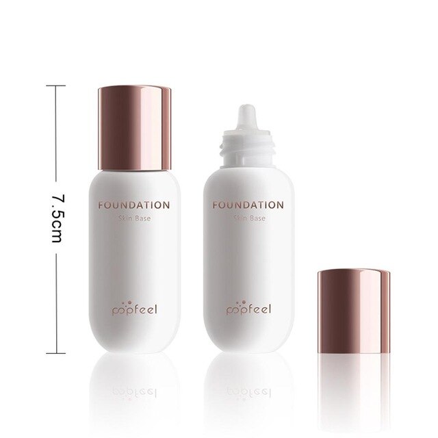 Foundation 30ml 24 Hours Long-lasting Moisturizing Makeup Color Changing Liquid Foundation Matte Waterproof Concealer Cream Base