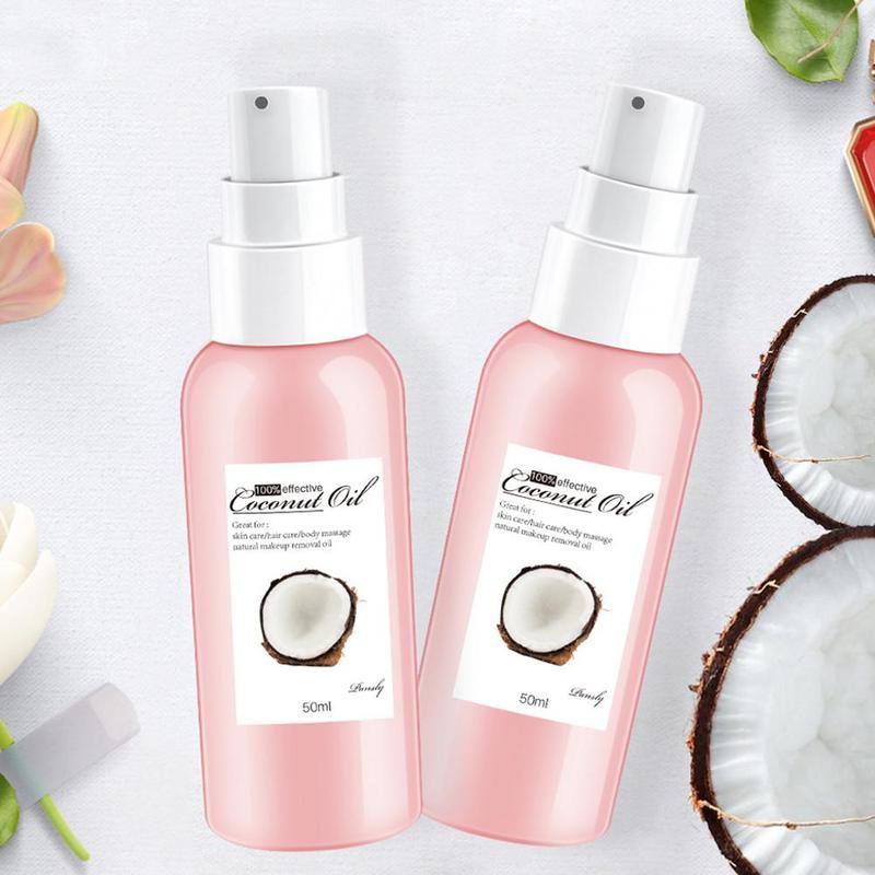 Organic Extra Virgin Coconut Oil Body Massage Relaxation Oil Cold Pressed Coconut Oil For Skin Hair Care Makeup Remover